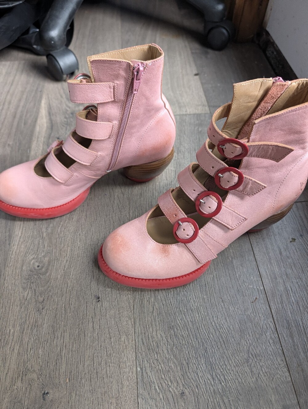 Fluevog Huysmans Pink Size 8 - Used - Picture 4 of 7